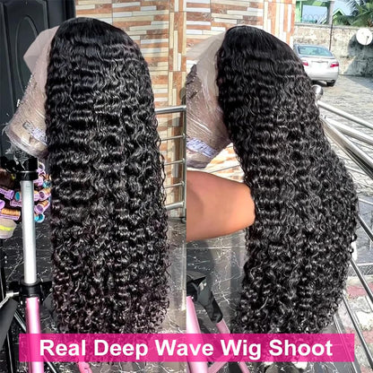 High Quality  deep wave 100% human hair